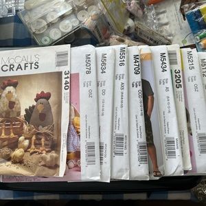 McCalls and Simplicity Patterns